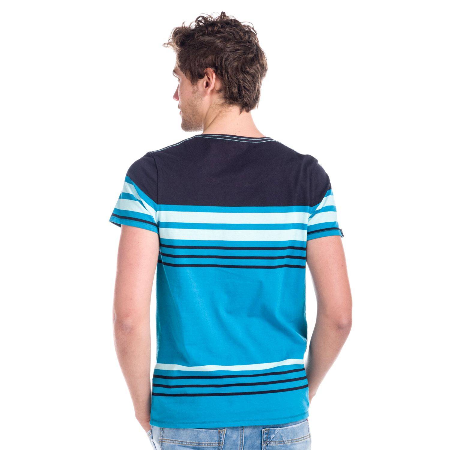 Camiseta bicolor rayas | Ropa casual 1