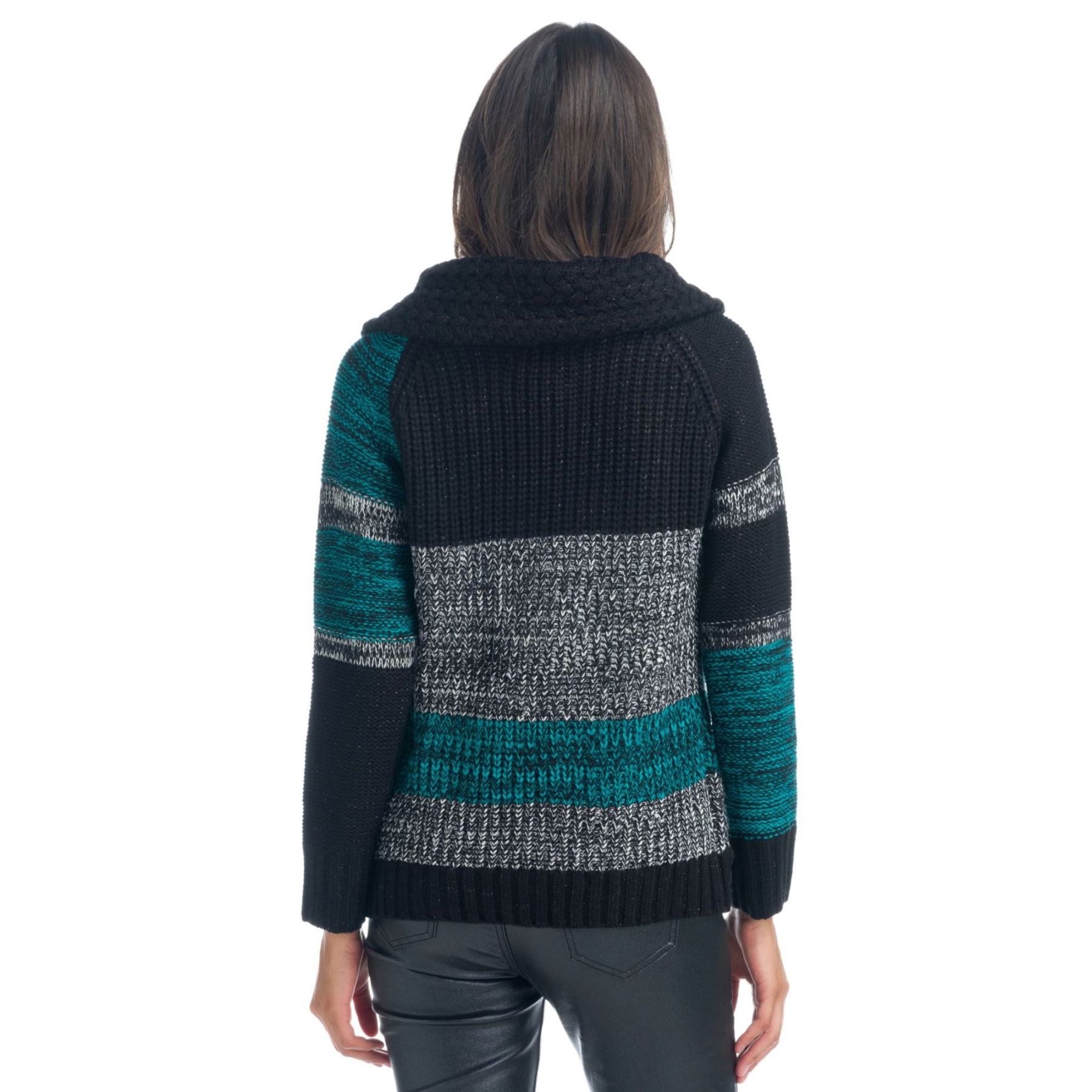 Chaqueta de punto con detalles en lurex 2