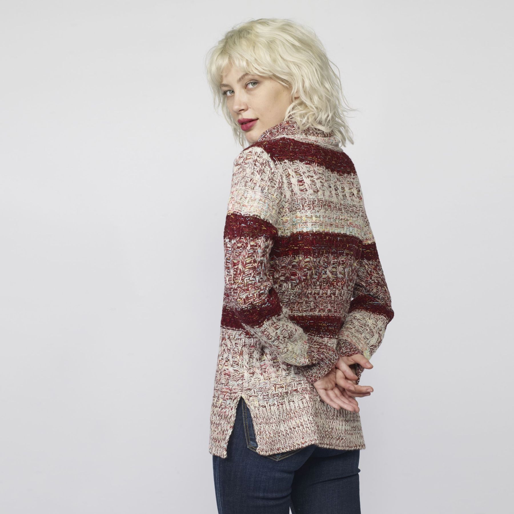 Jersey de rayas multicolor 5