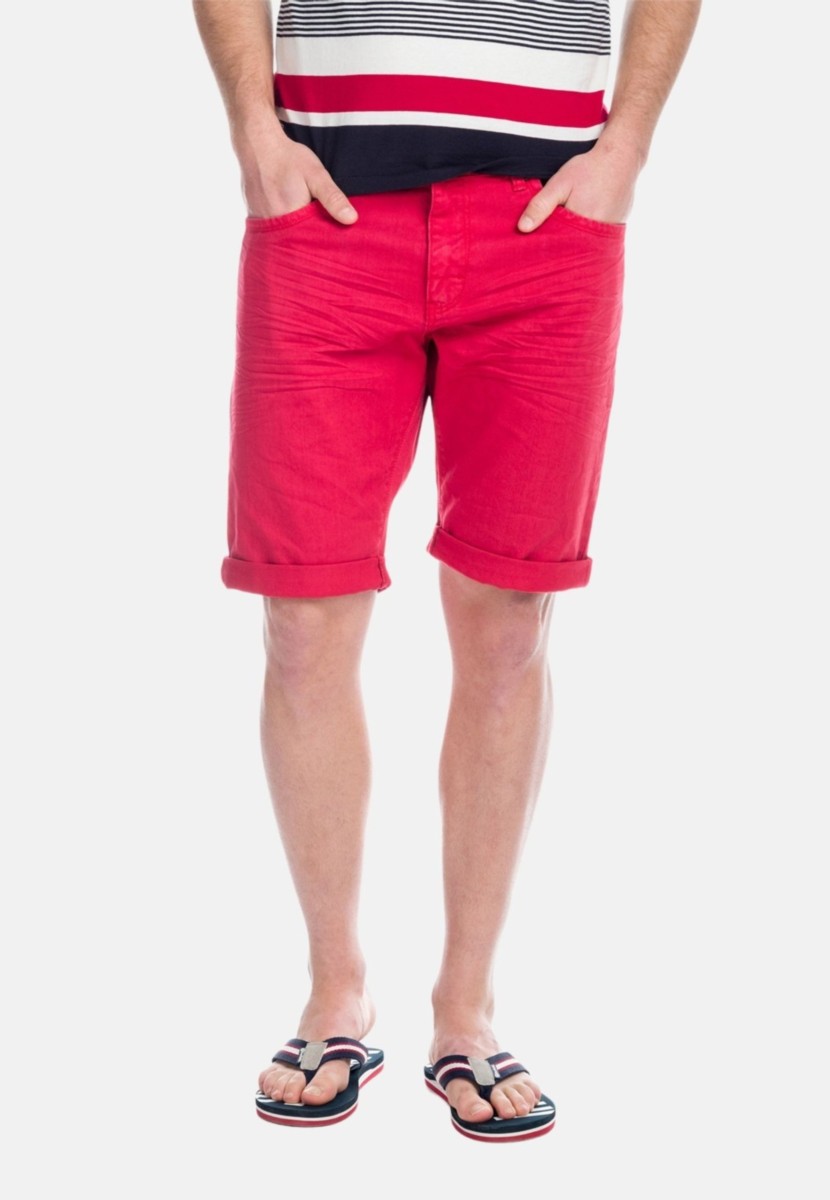 Pantalones cortos para Hombre color Rojo