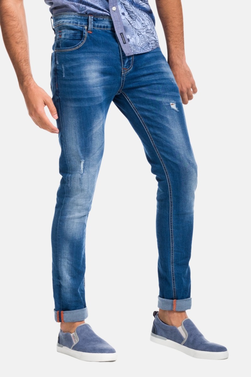 Pantalon denim lavado 3