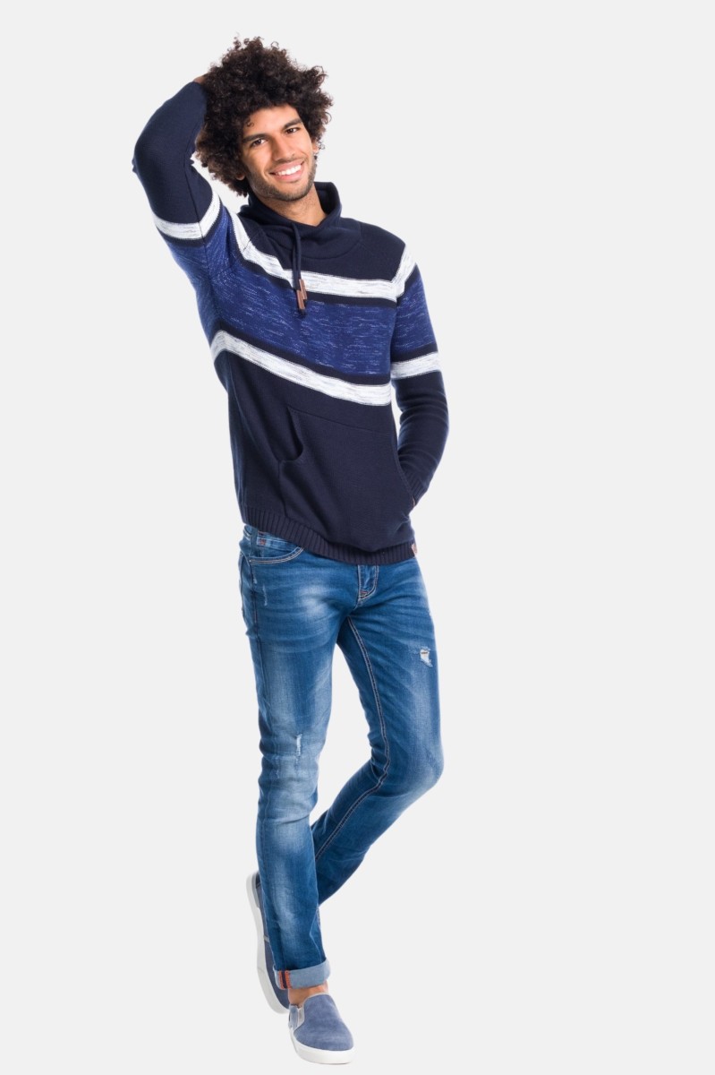 Pantalon denim lavado 1