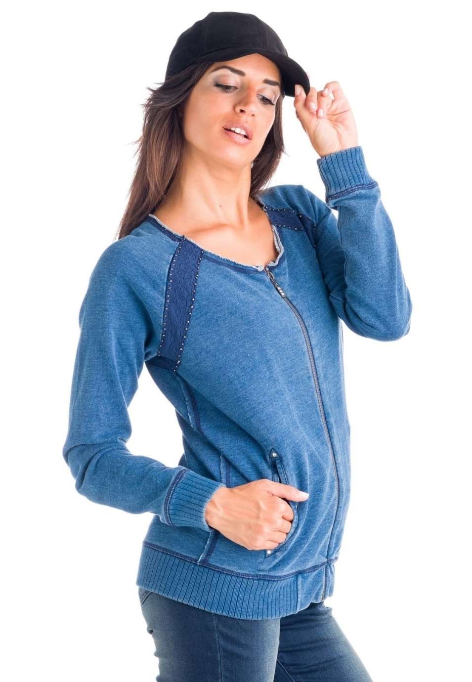 Chaqueta sudadera denim 3