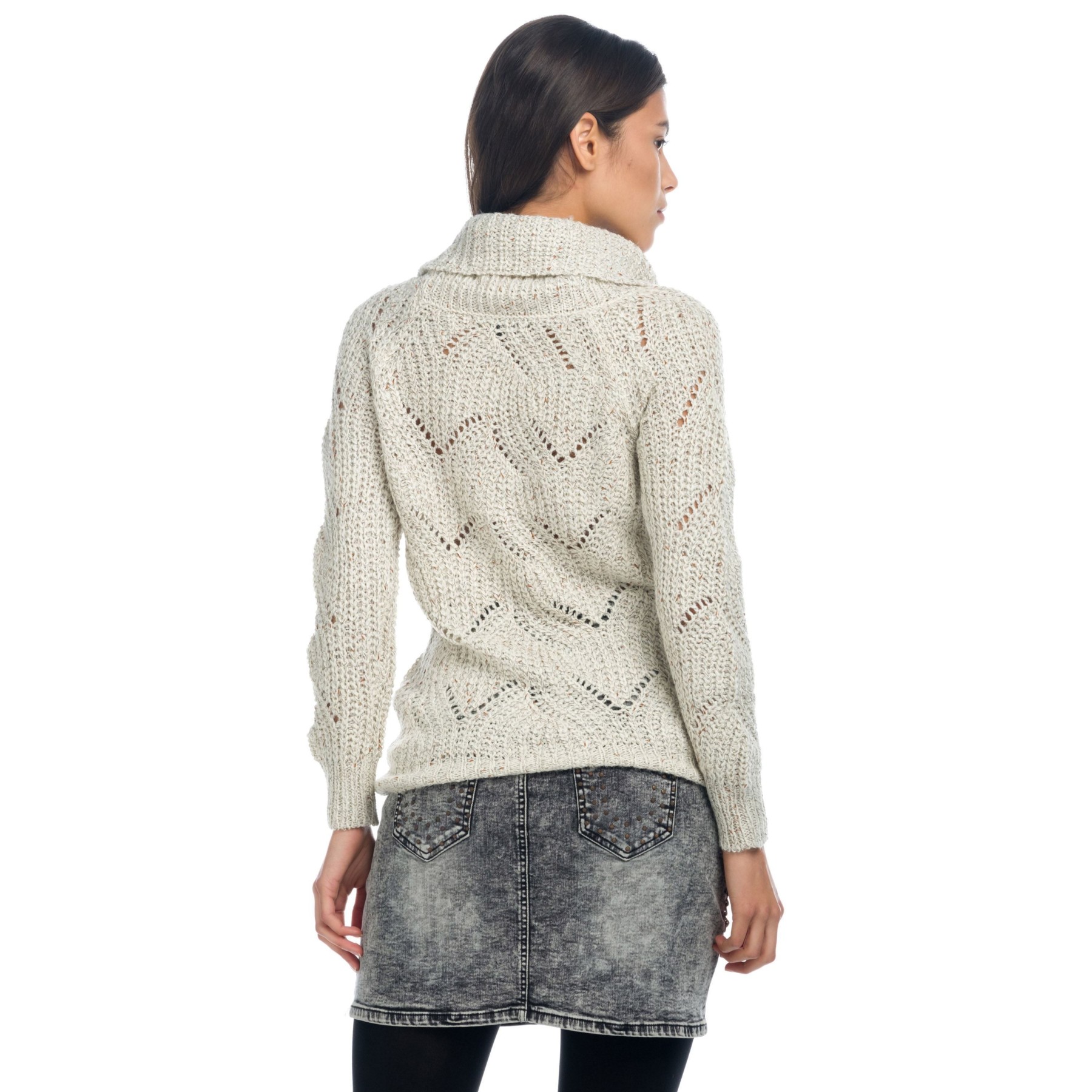 Jersey de punto cuello vuelto 3