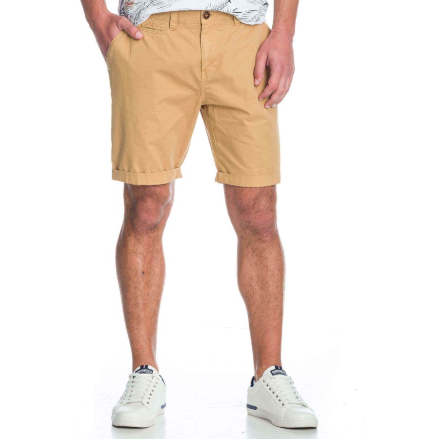 Pantalónes cortos  color ocre | Look diario