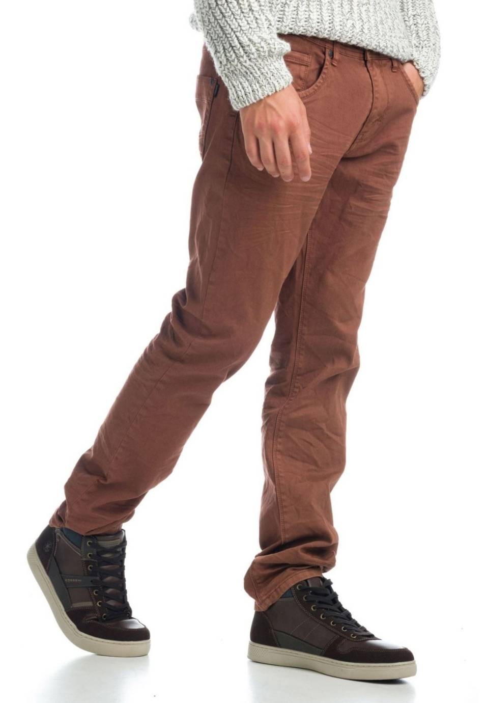 Pantalon largo stretch regular 4