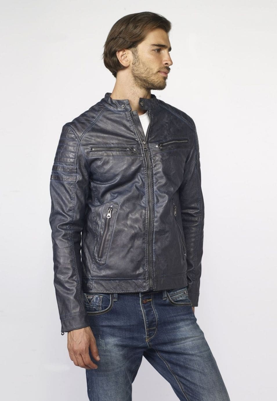 Chaqueta cazadora polipiel 2