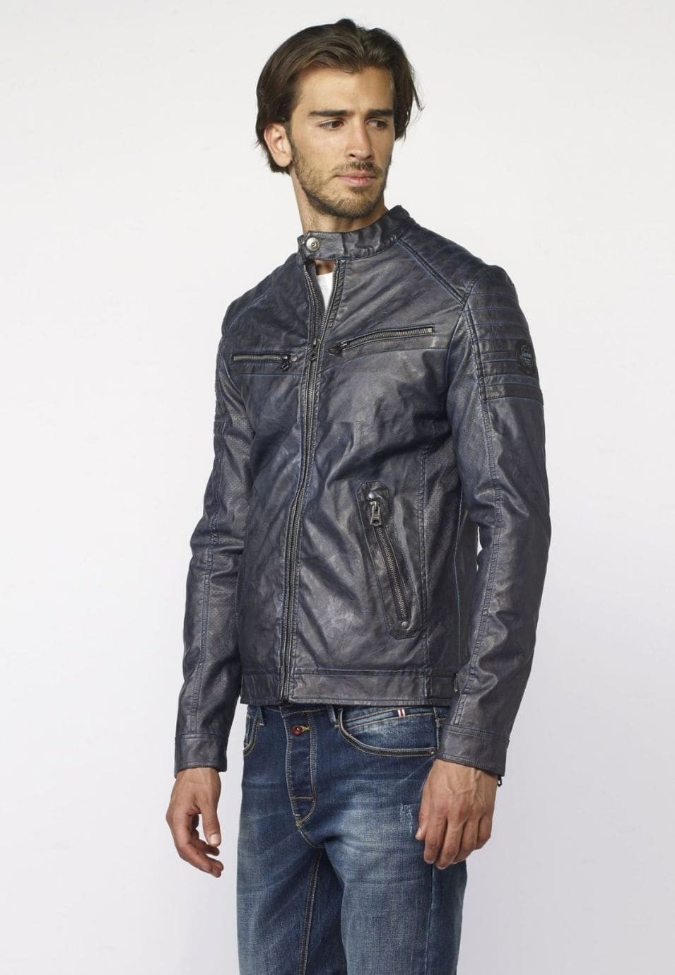 Chaqueta cazadora polipiel 3