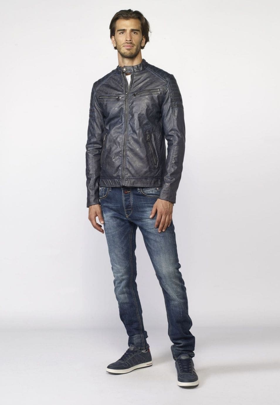 Chaqueta cazadora polipiel 1