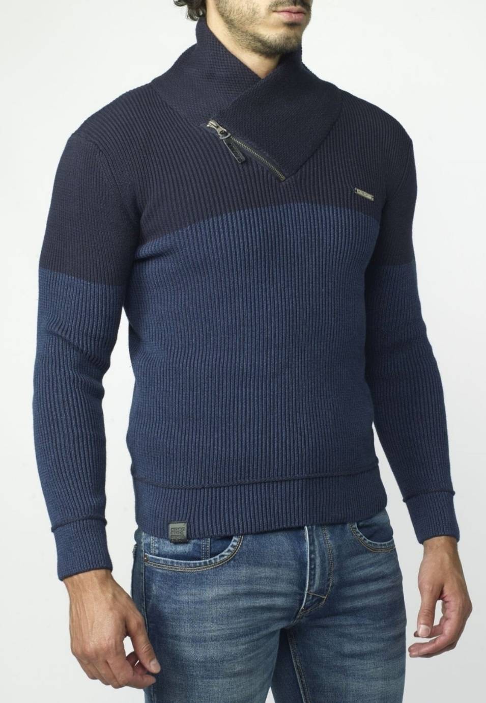 Jersey de cuello cruzado con cremallera | Estilo versátil 2