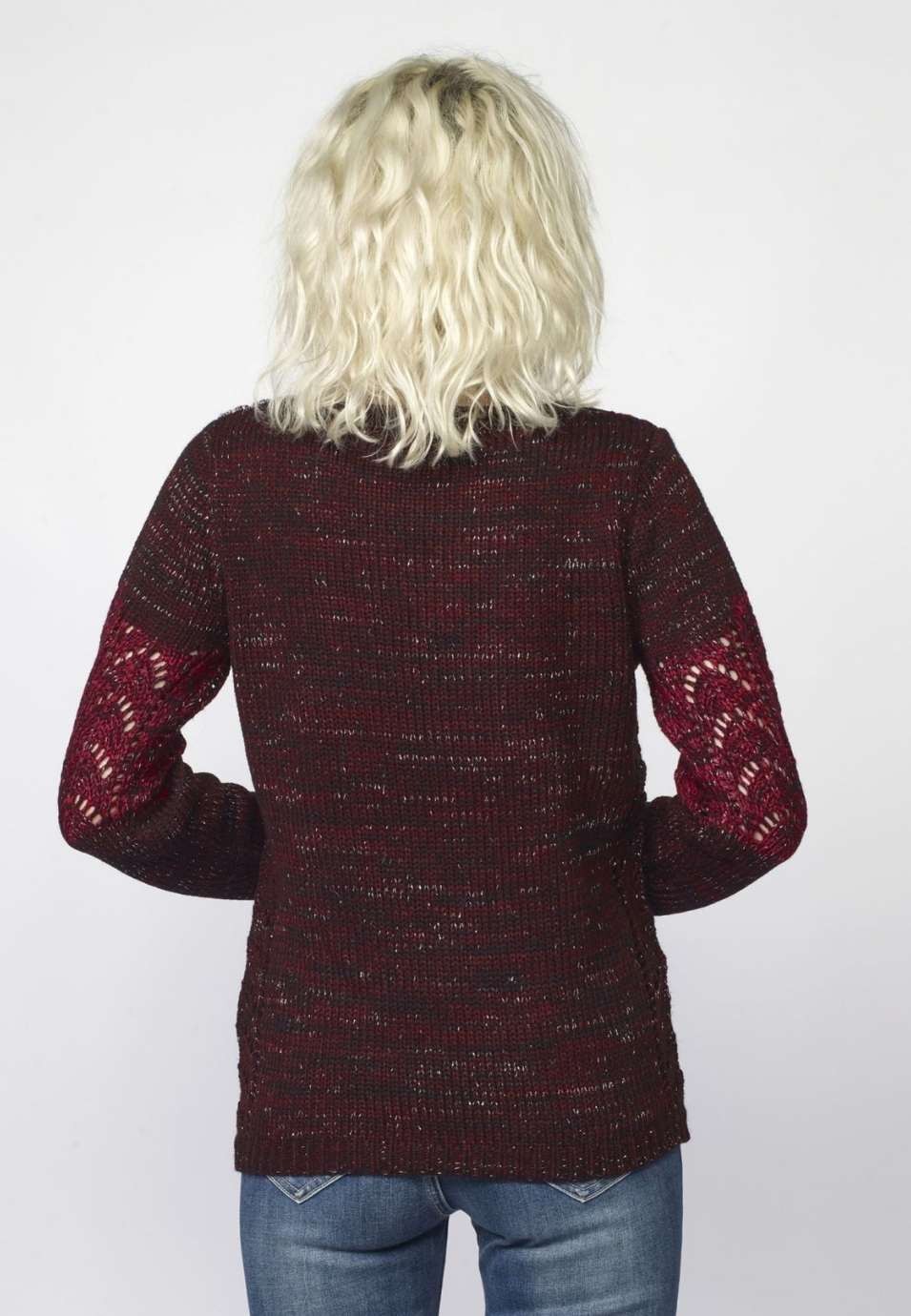 Jersey de rayas y calados 2