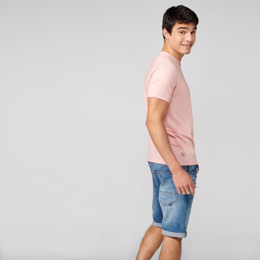 Camiseta de manga corta para Hombre color Rosa 6