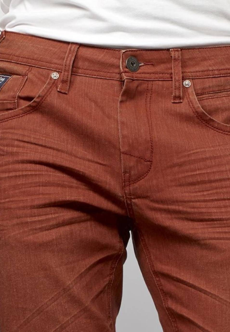 Pantalón jeans color straigth regular 4