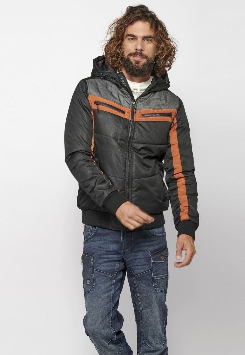 Chaqueta cazadora acolchada