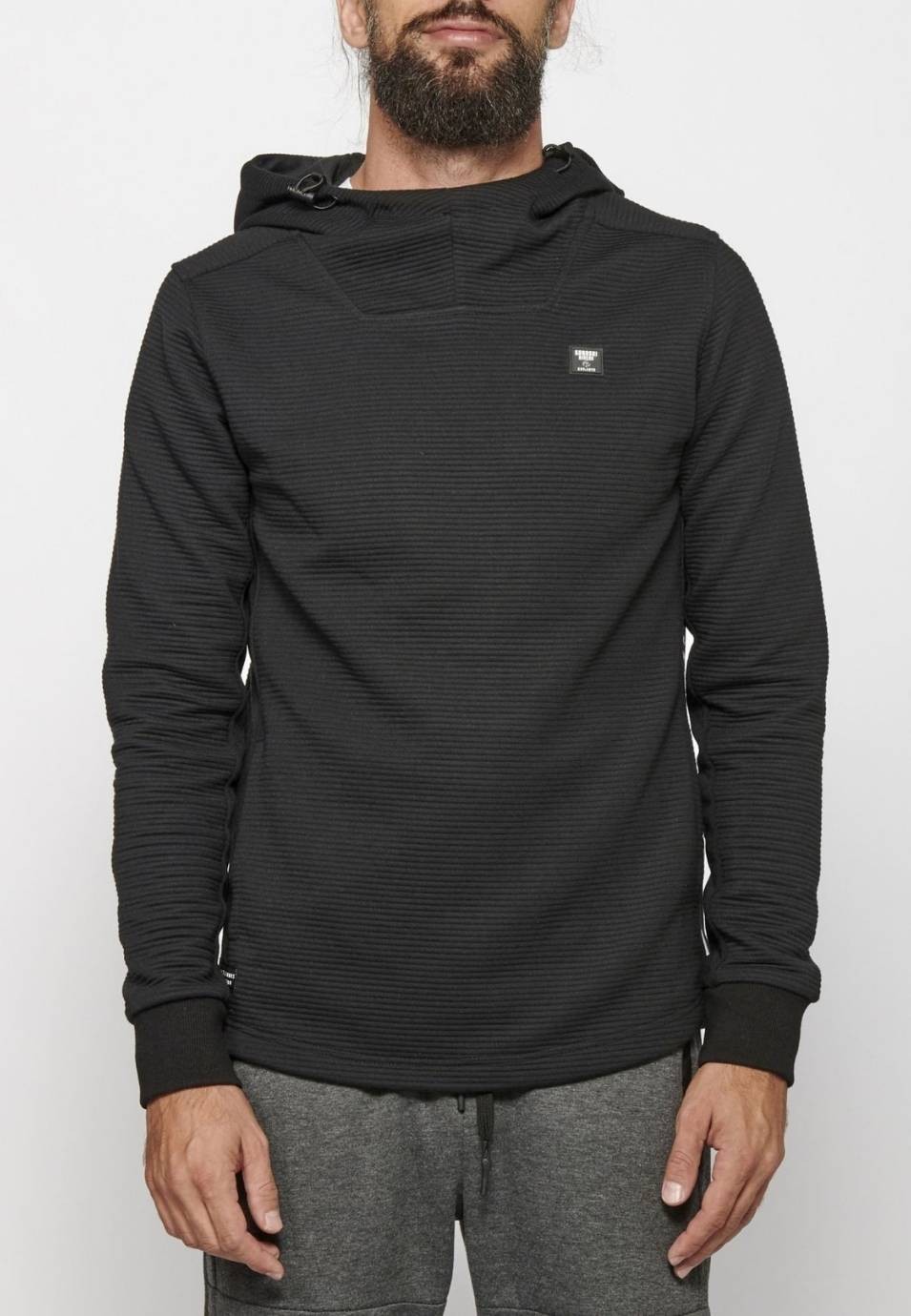 Sudadera corte recto 1