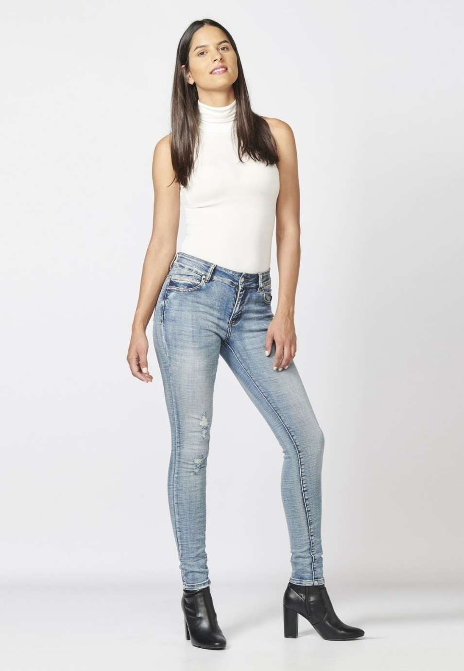 Pantalon elÁstico mujer