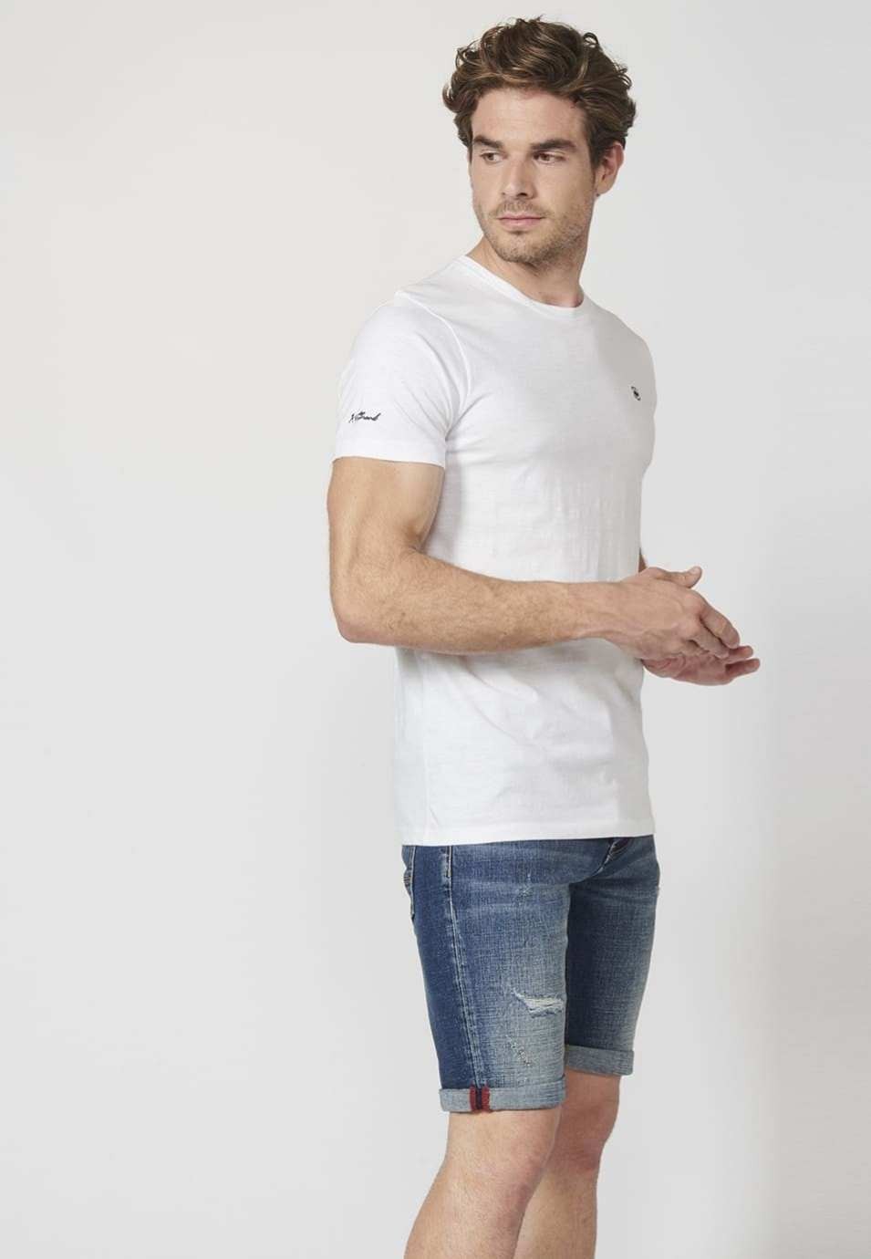 Einfaches Kurzarm-T-Shirt 2