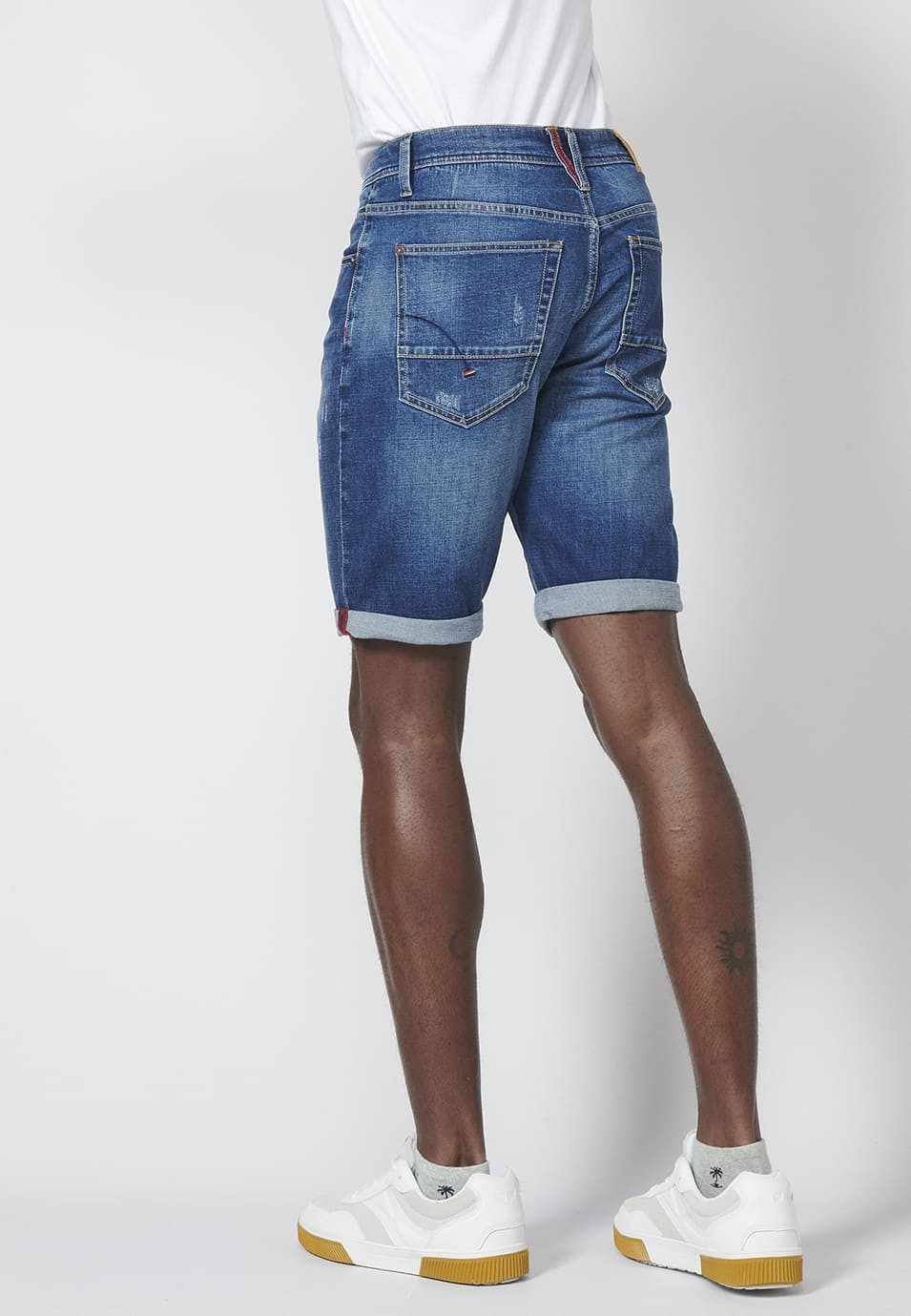Jeansshorts in normaler Passform 5