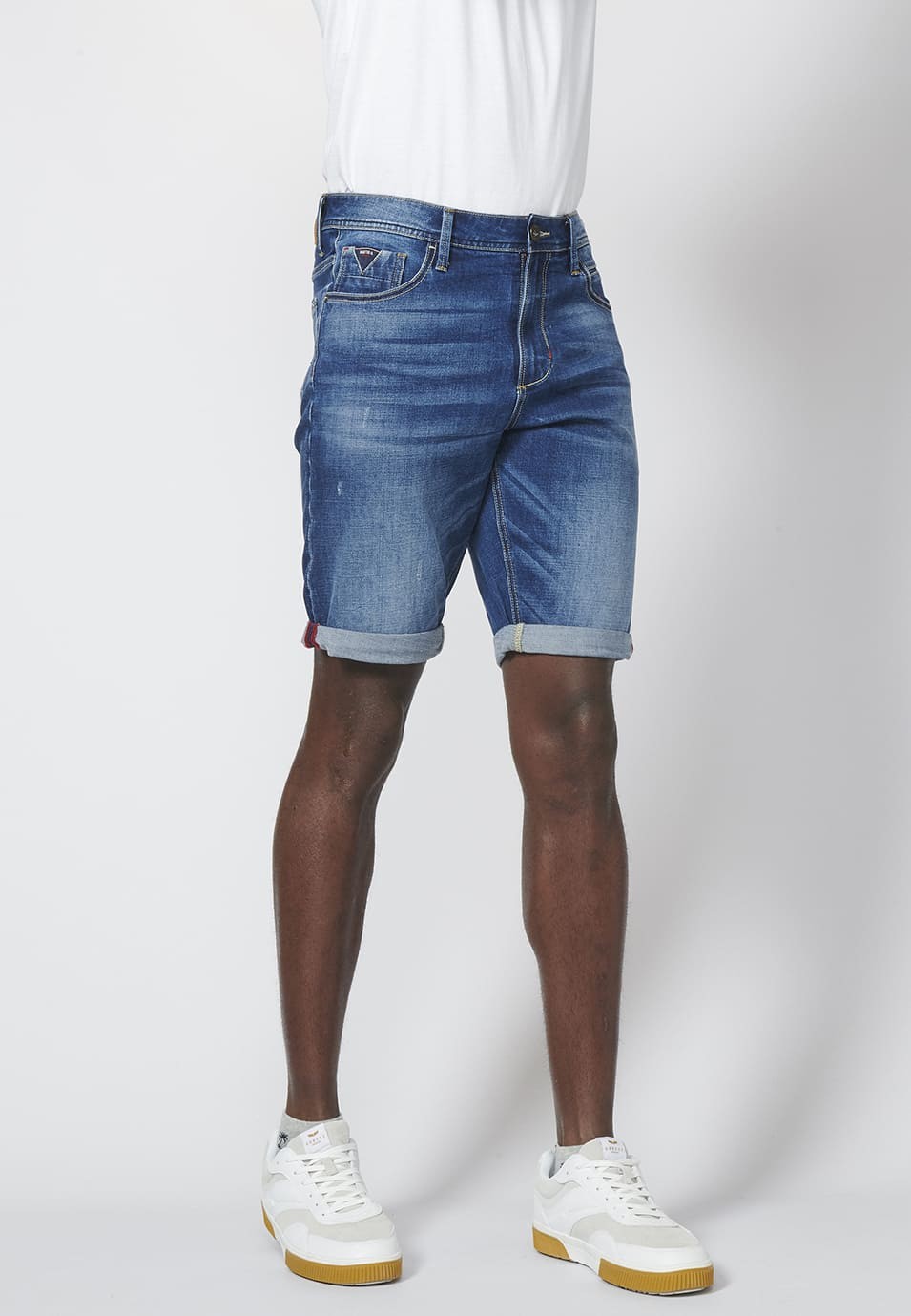 Jeansshorts in normaler Passform 3