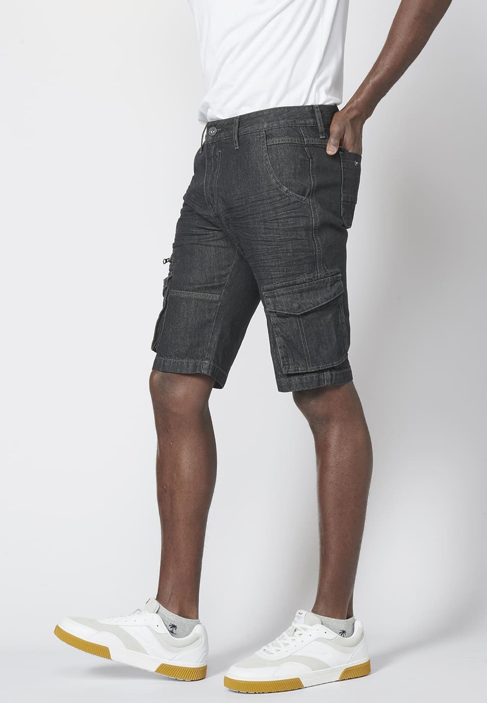 Cargo-Jeans-Shorts 3