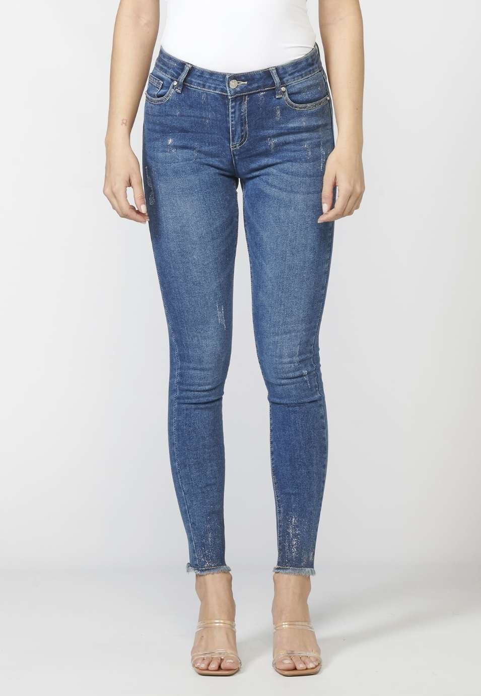 Pantalon largo elÁstico mujer