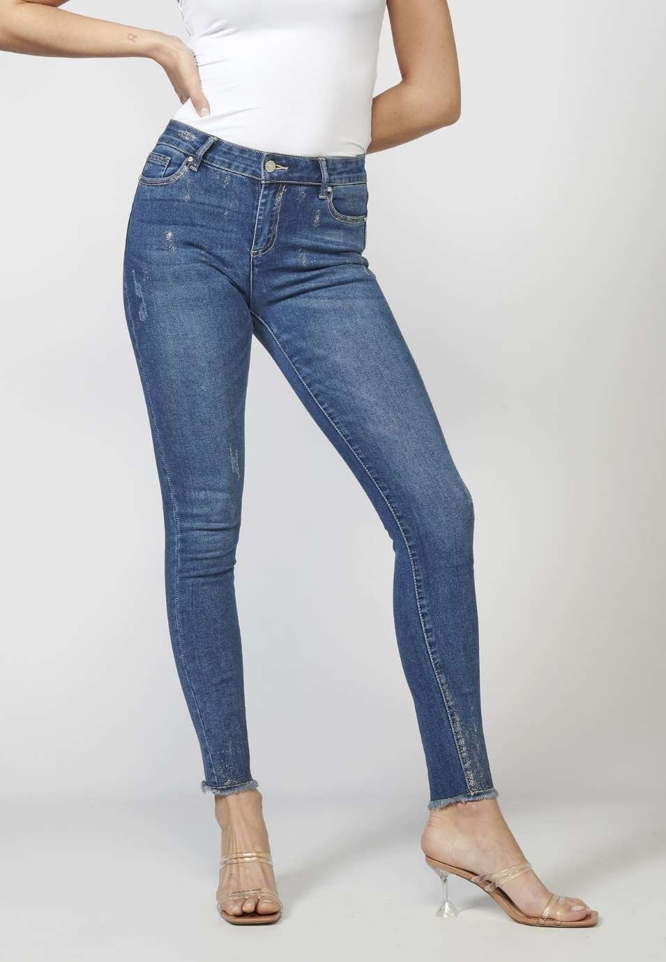 Pantalon largo elÁstico mujer 2
