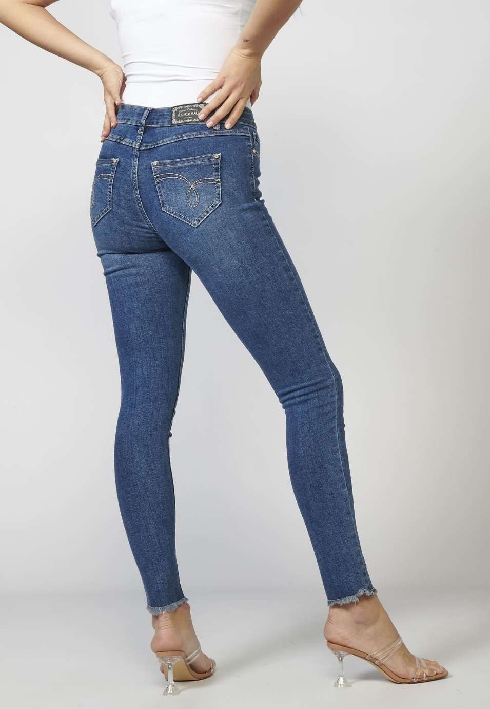 Pantalon largo elÁstico mujer 6