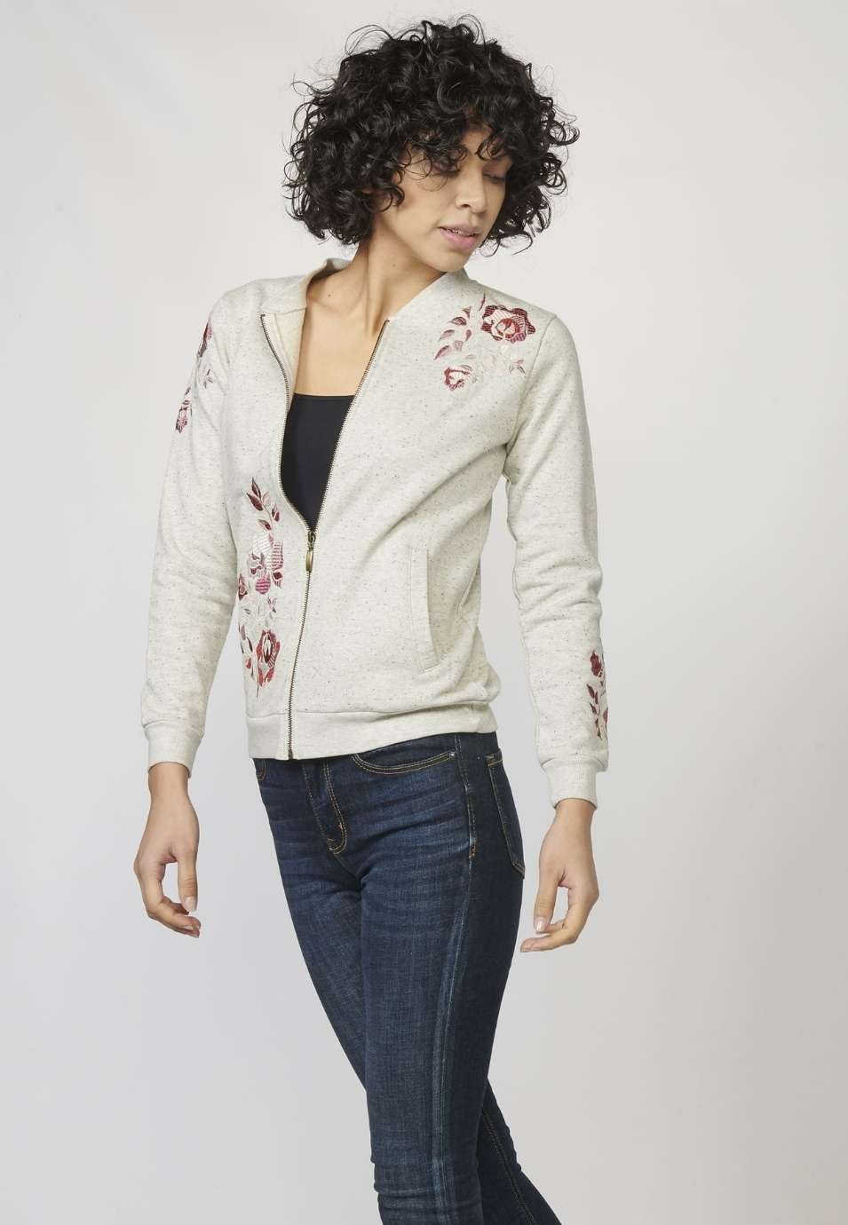 Sudadera corte recto 1