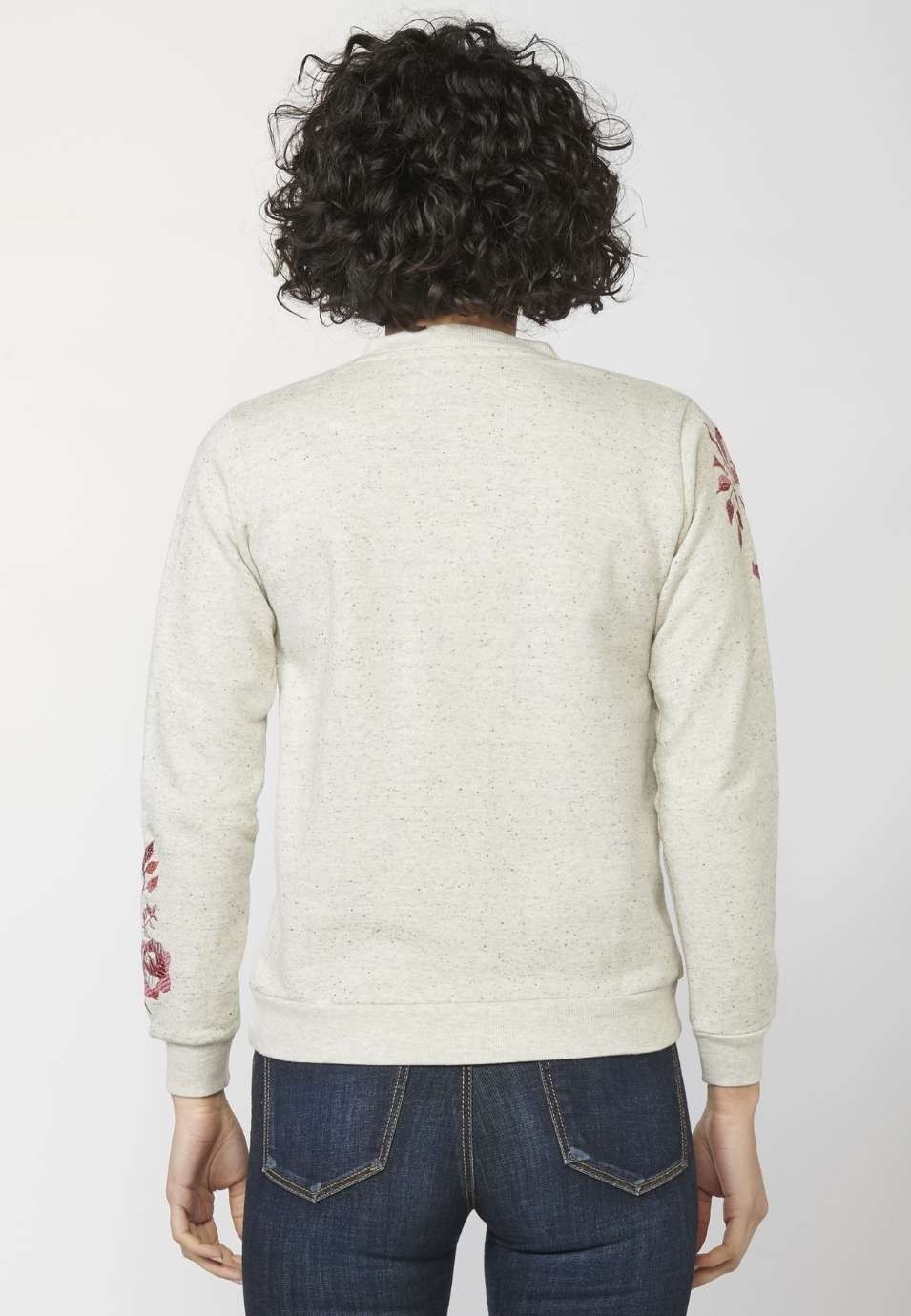 Sudadera corte recto 3