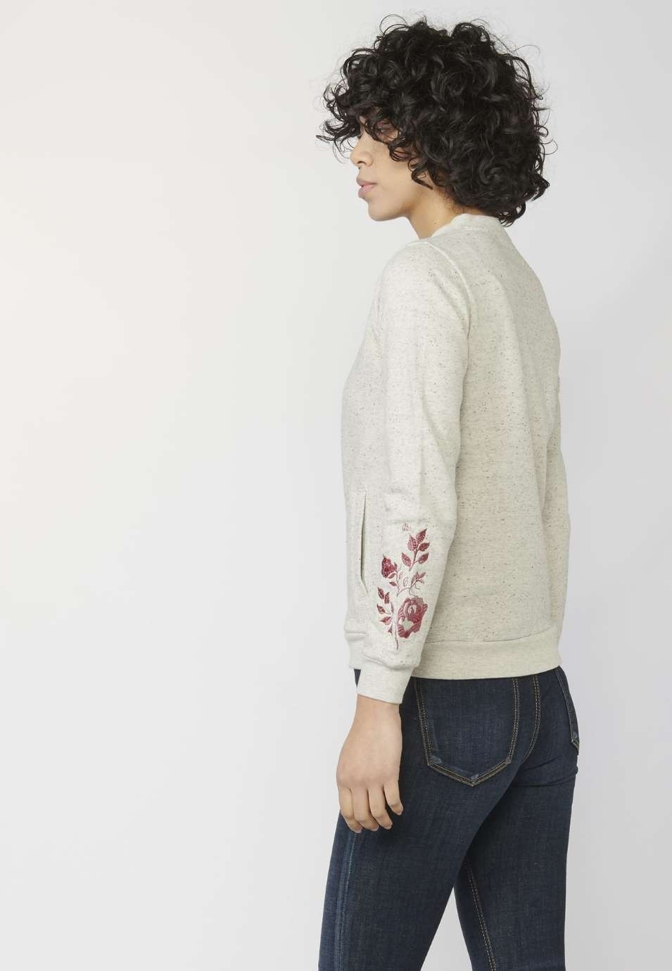 Sudadera corte recto 5