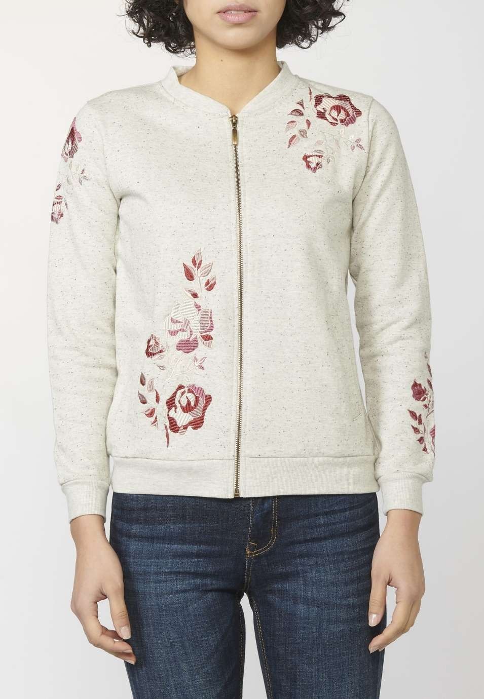 Sudadera corte recto 4