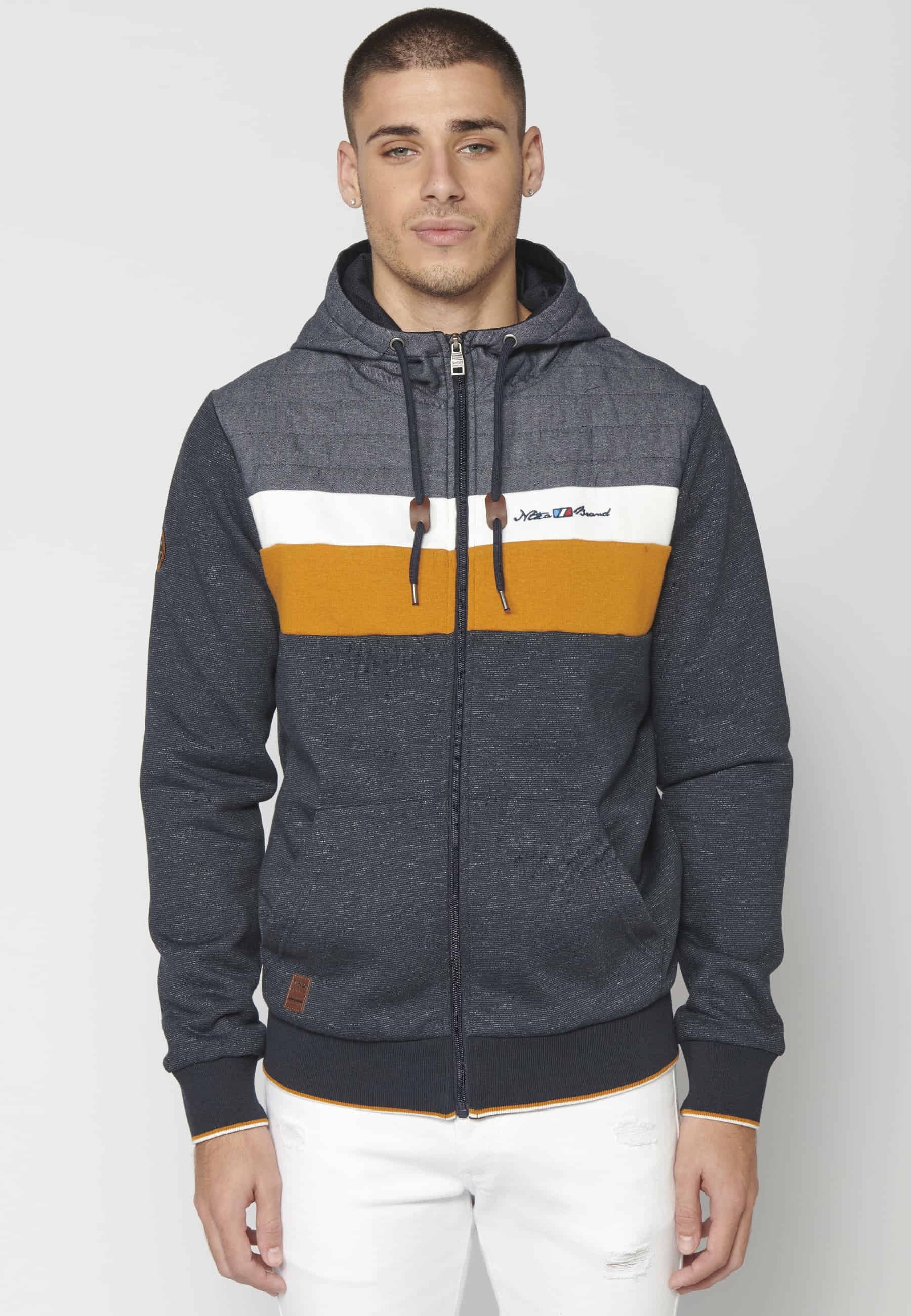 Hooded Sweatshirt Jacket for Men