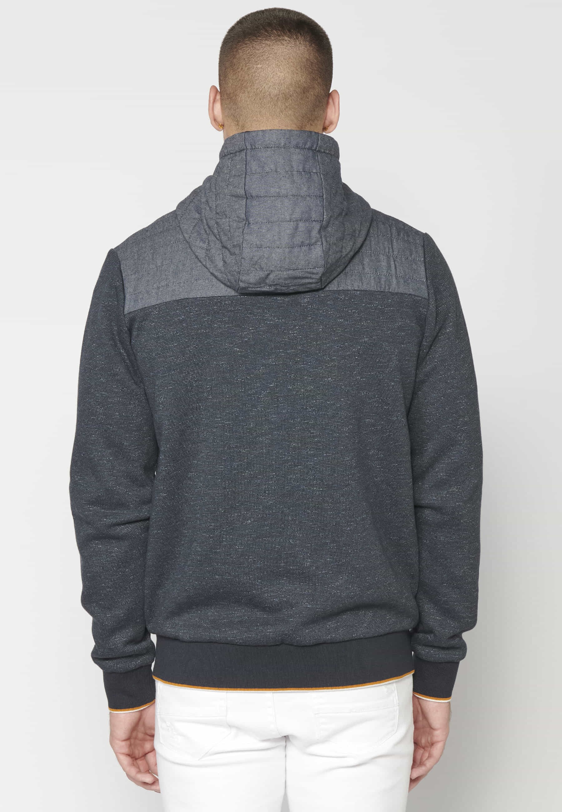 Hooded Sweatshirt Jacket for Men