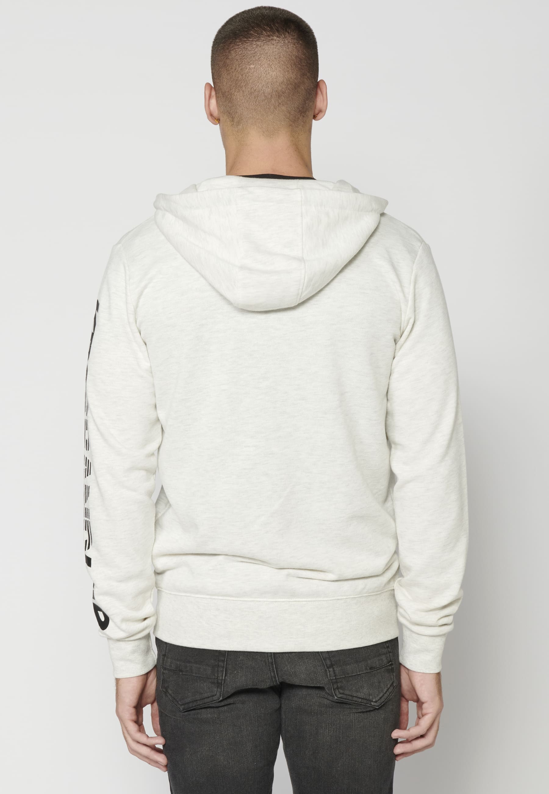 Hooded Sweatshirt Jacket for Men