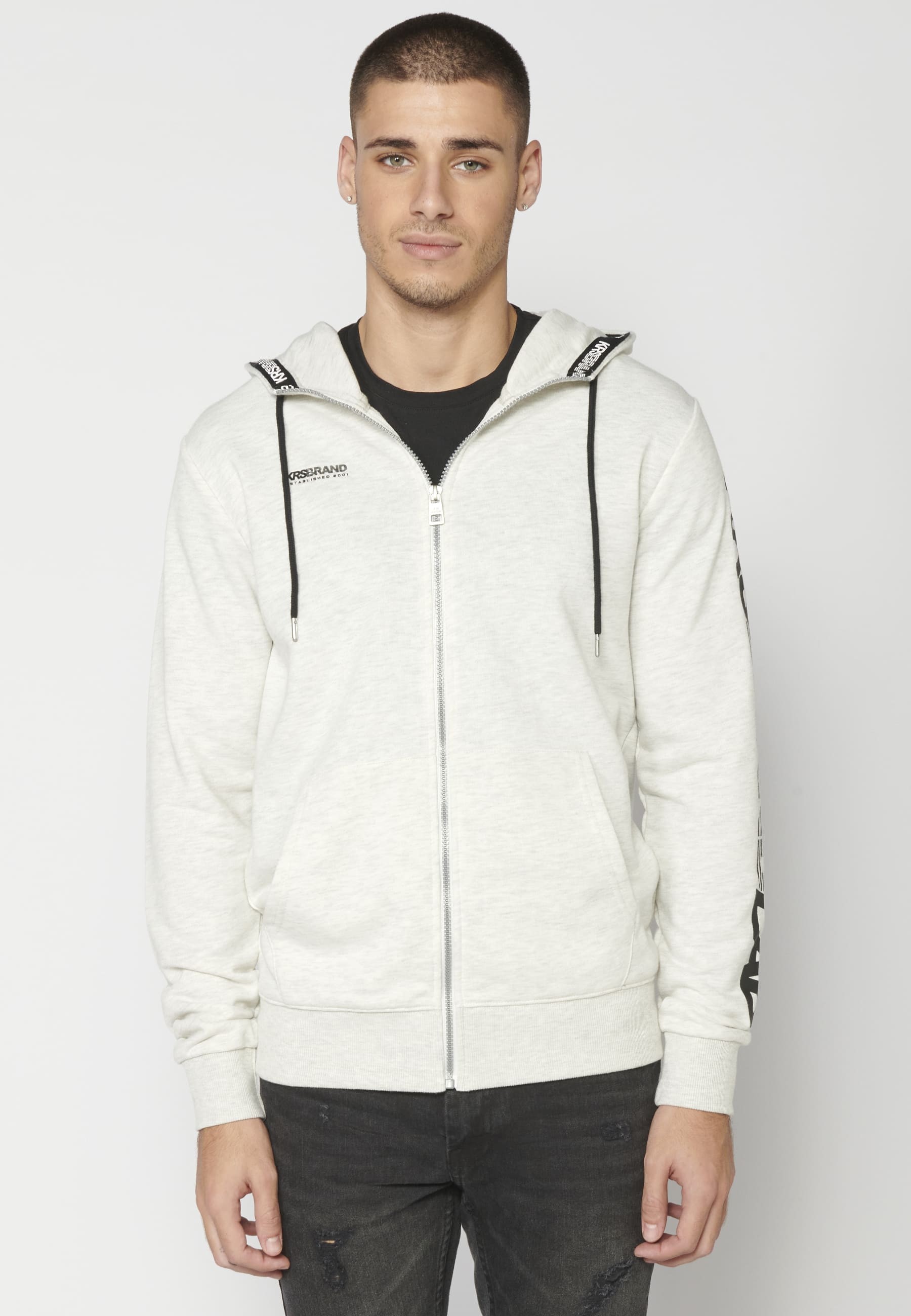 Hooded Sweatshirt Jacket for Men