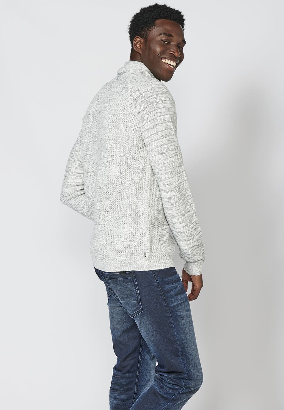 Men's Turtleneck Long Sleeve Cotton Sweater