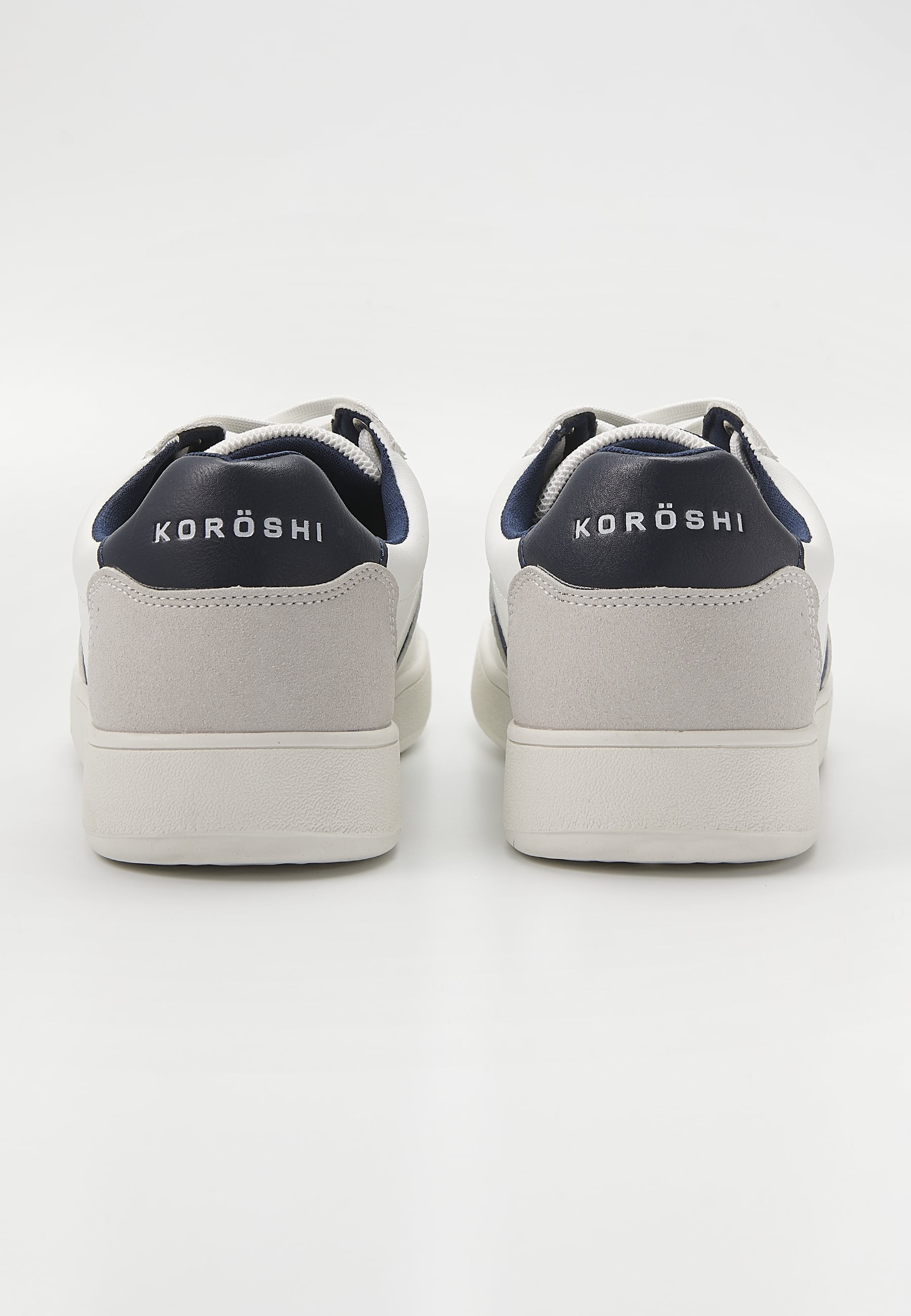 Casual sneaker with laces in White for Men