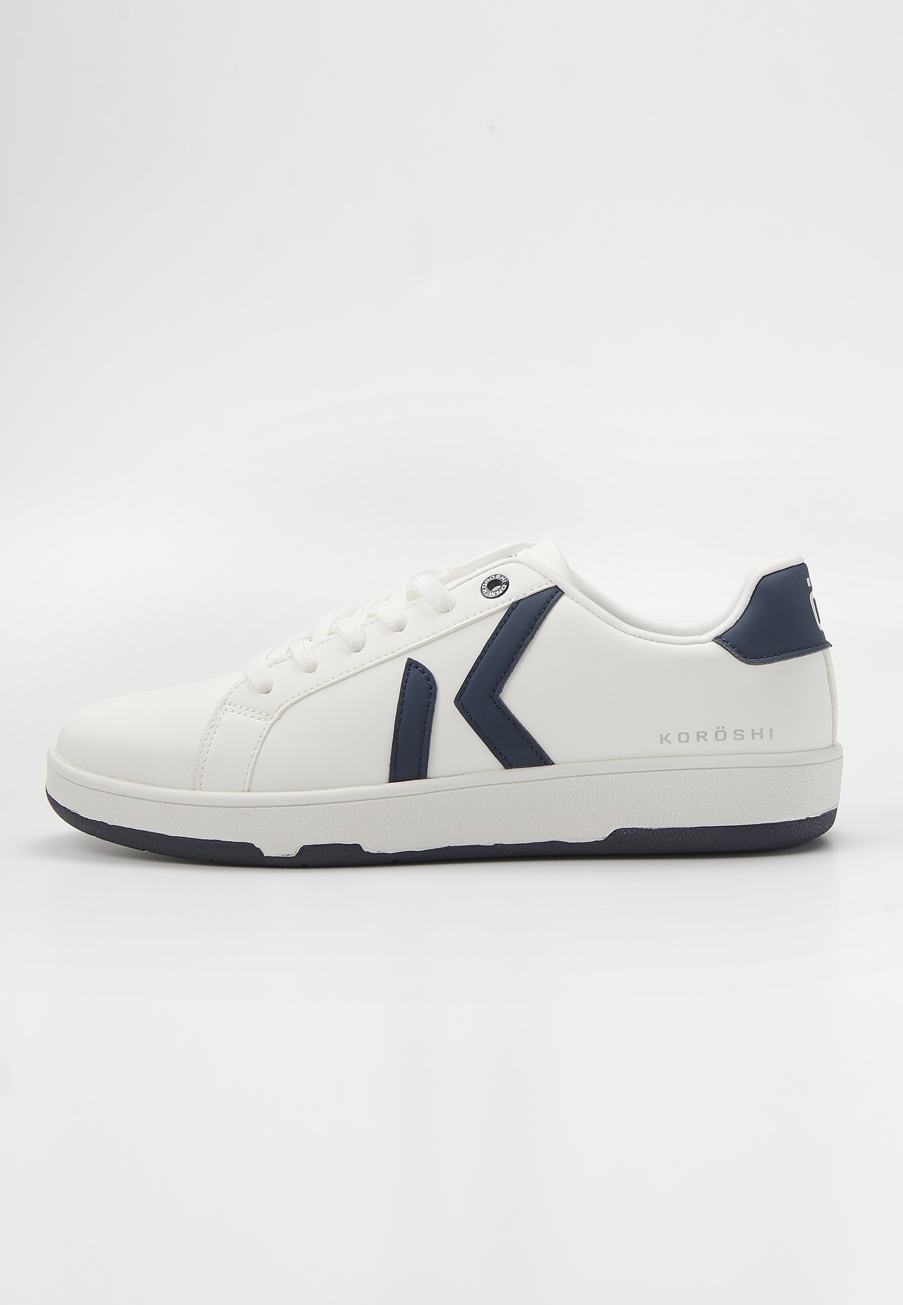 Navy casual sneaker with laces for Men