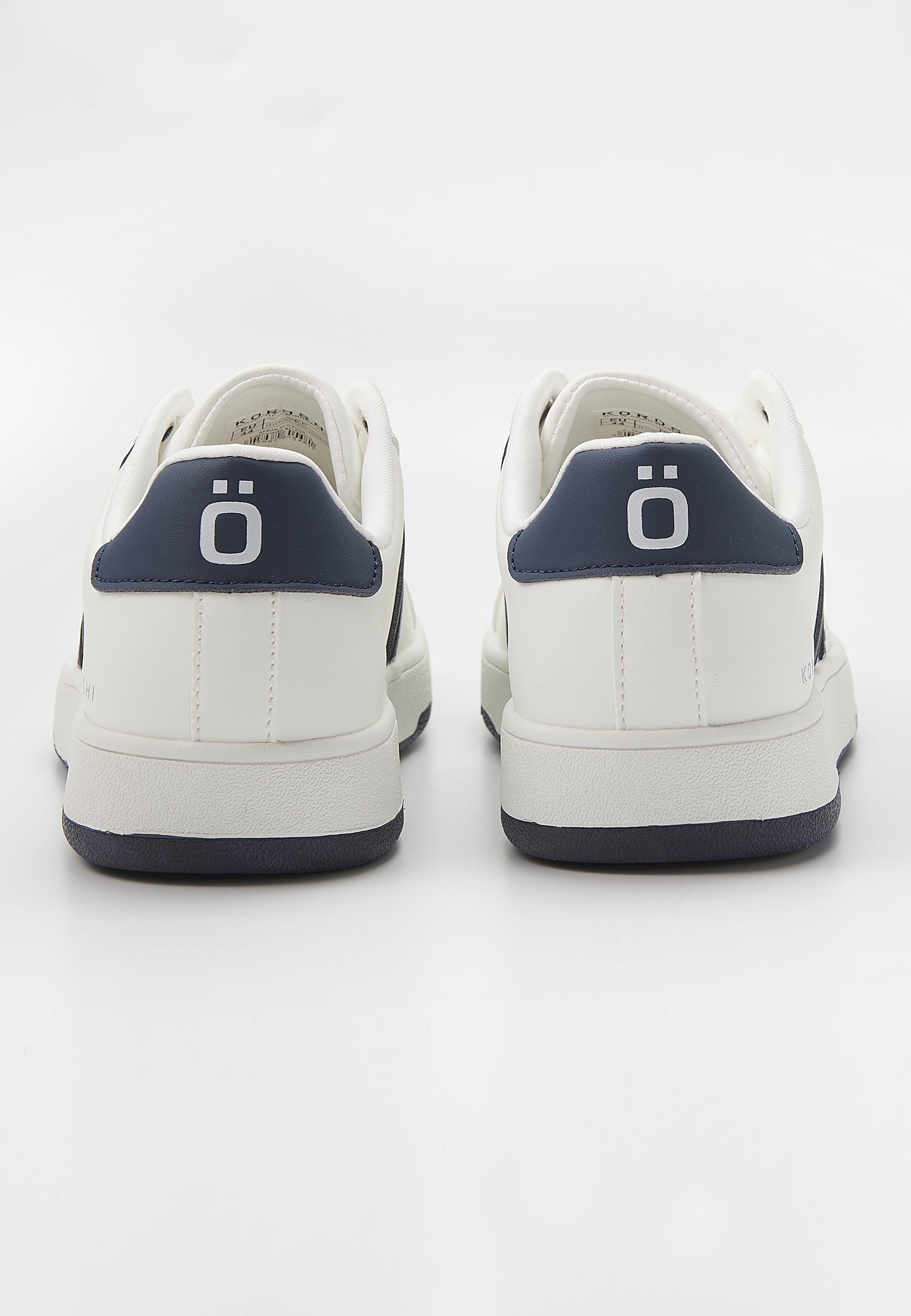 Navy casual sneaker with laces for Men