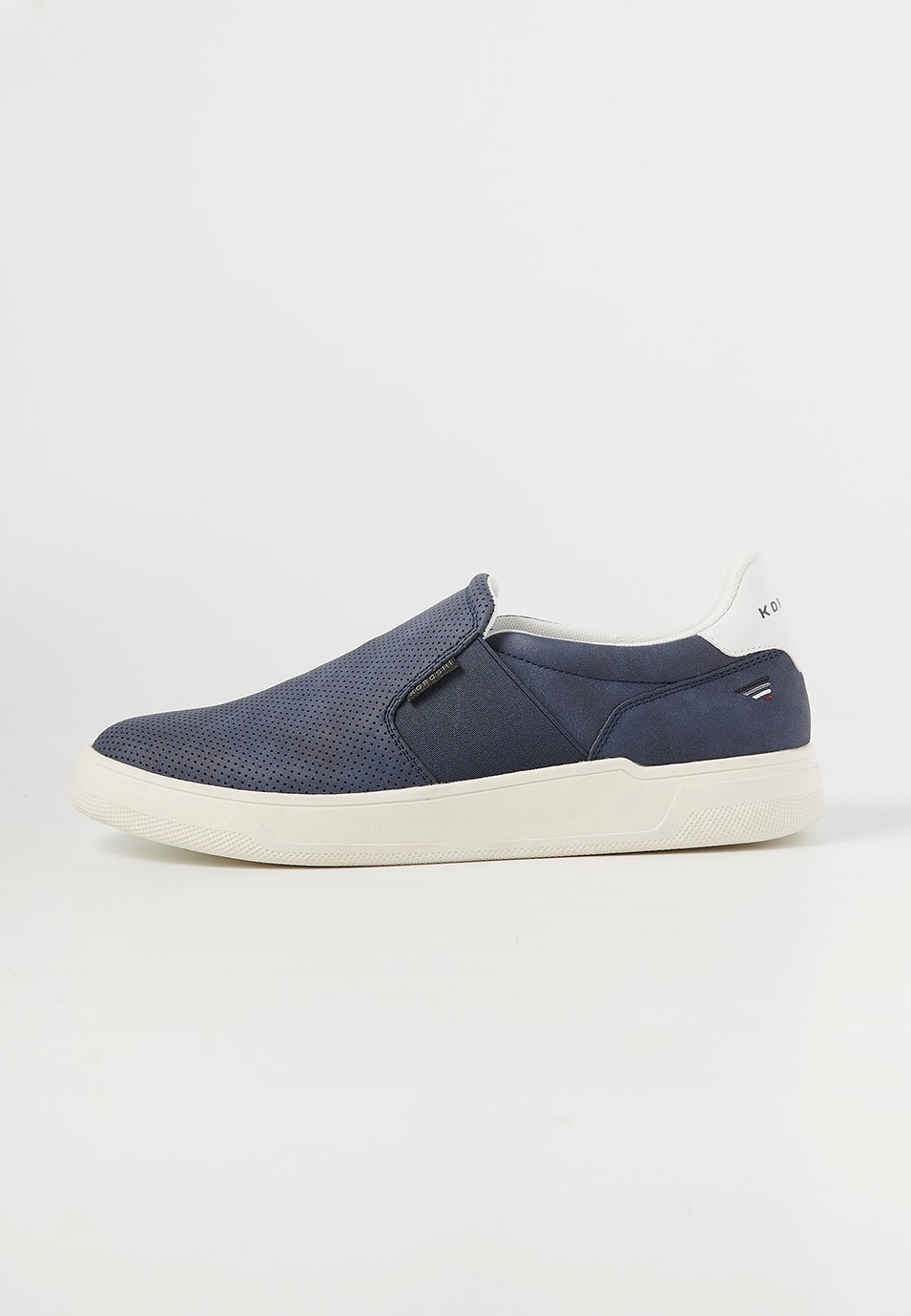 Sabatilla casual sneaker amb Tancament amb cordons de Color Navy per a Home