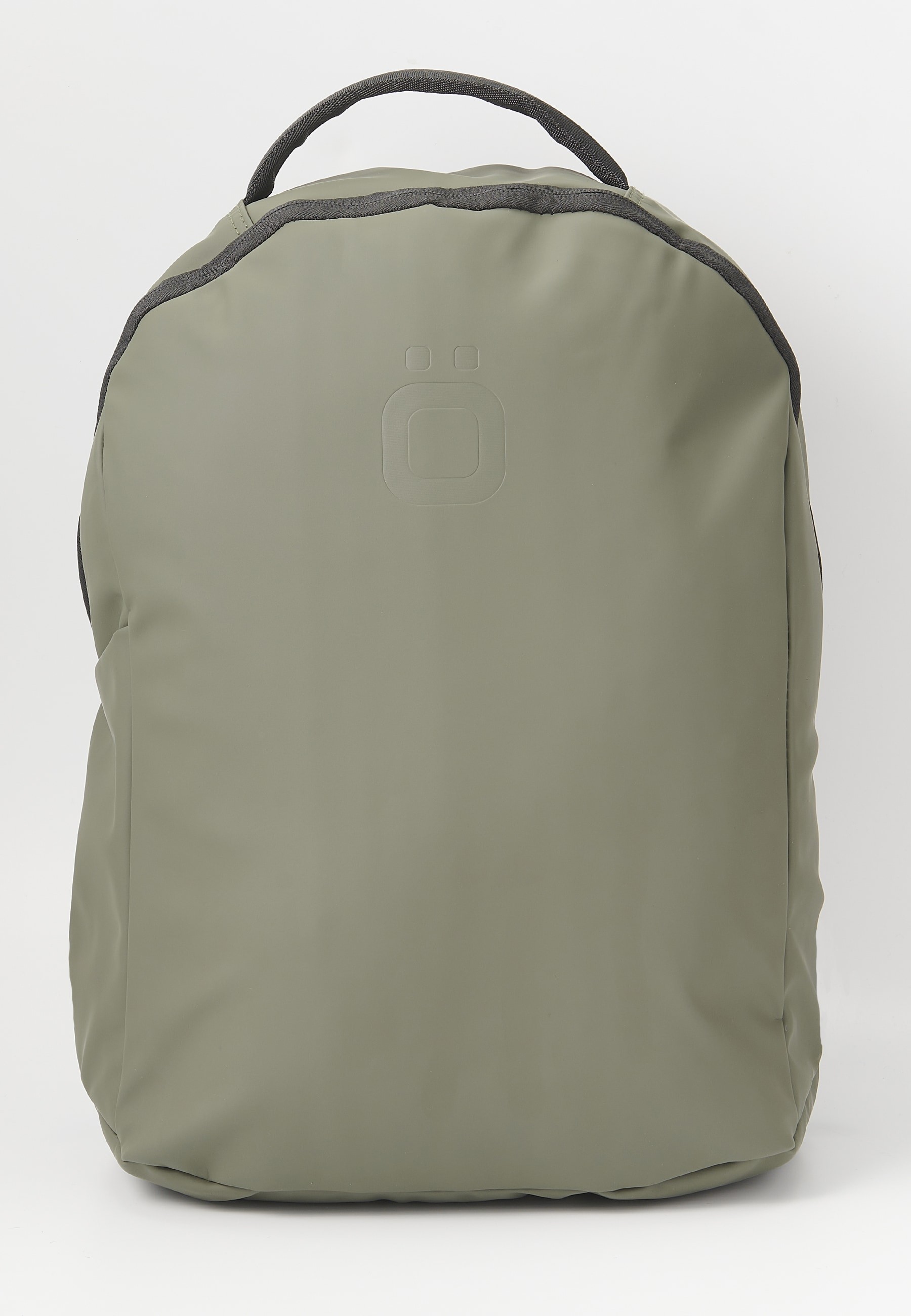 Koröshi Rucksack mit Reißverschluss und Laptop-Innentasche in der Farbe Khaki