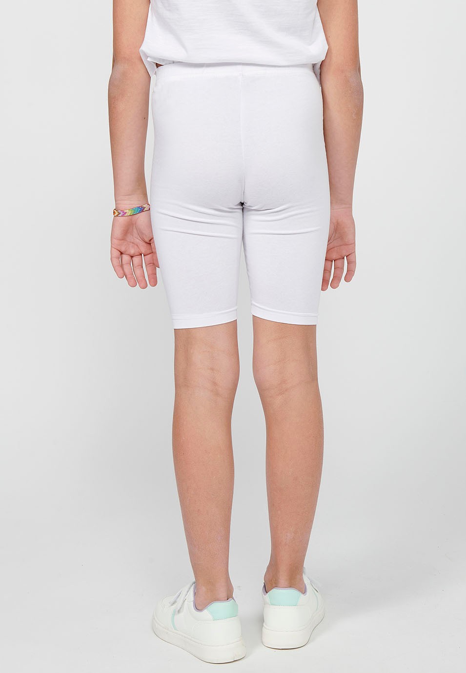 Pack de trois shorts style legging dont un à imprimé animalier avec taille caoutchoutée Multicolore pour Fille 2