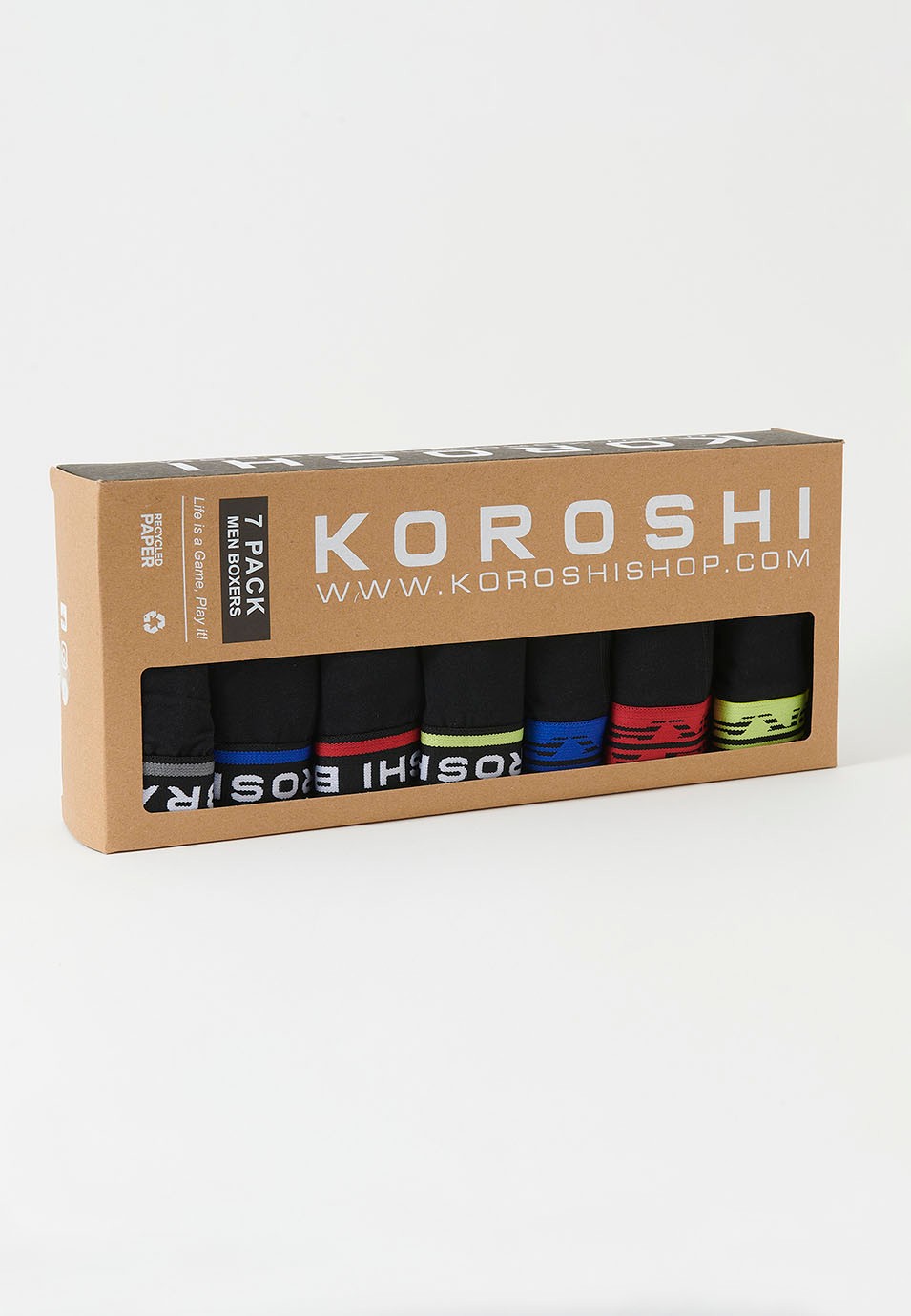 Pack 7 calzoncillos boxer | Tendencia actual