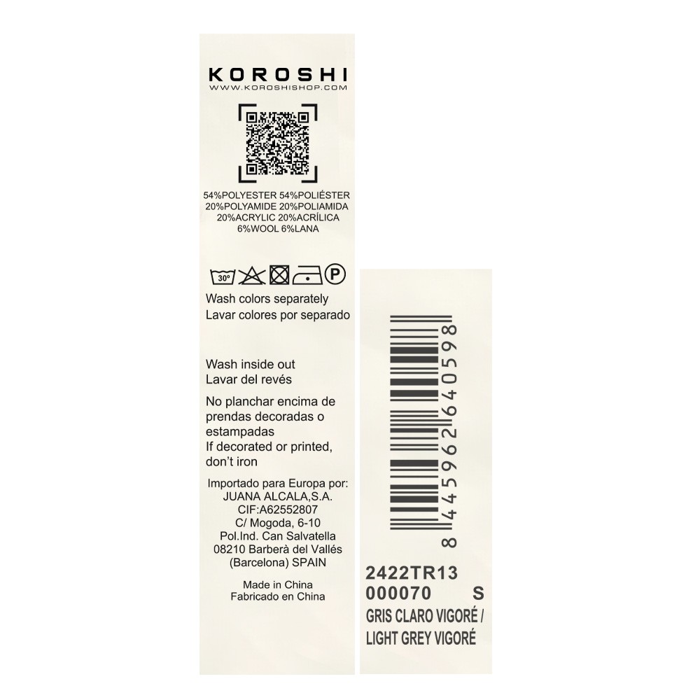 Rundhalspullover mit Zickzack-Glitzerdetail für Damen in Hellgrau