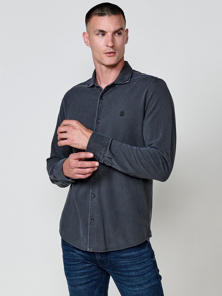 Chemise Homme Manches Longues avec Boutons