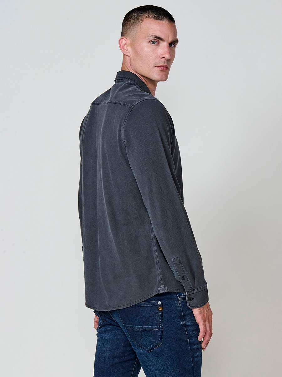 Chemise Homme Manches Longues avec Boutons