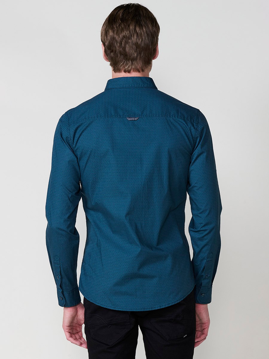 Chemise Homme Manches Longues avec Poche