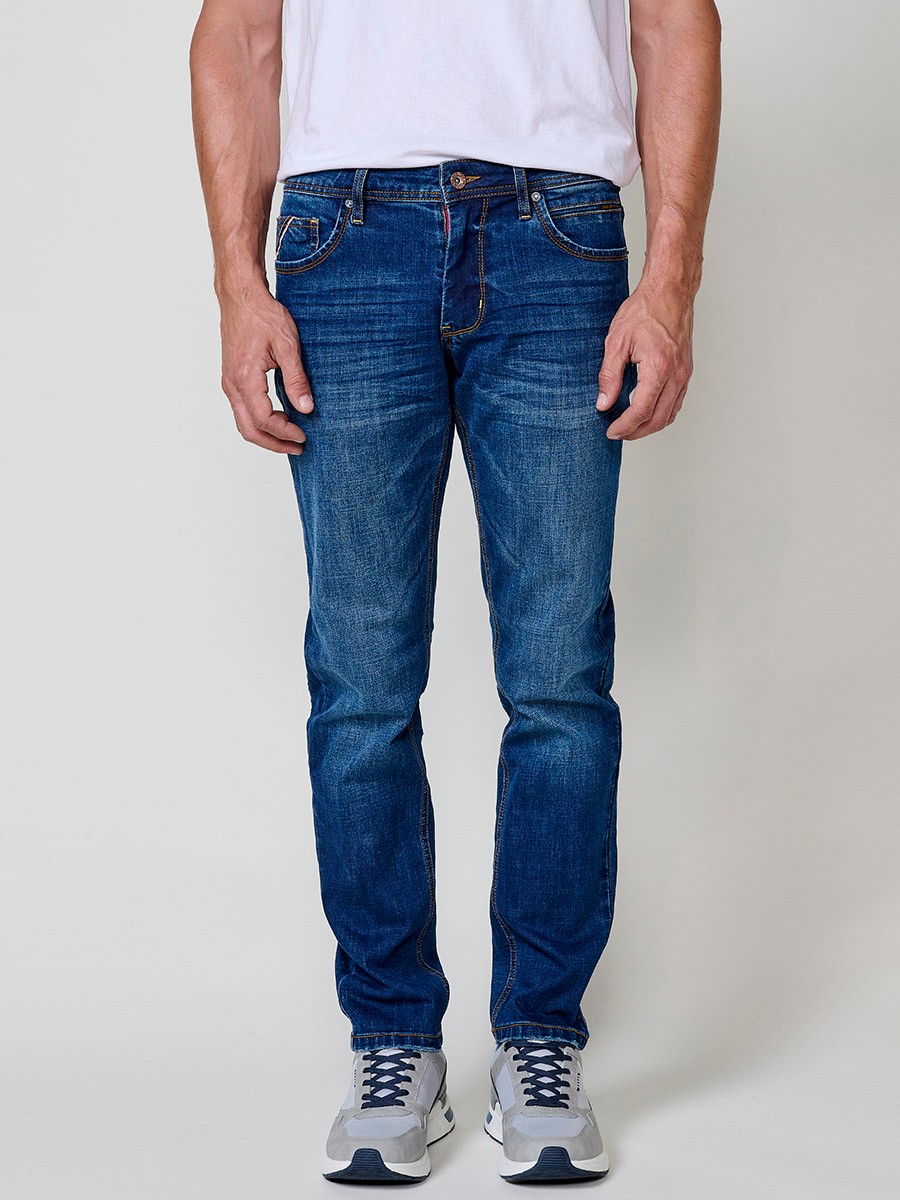 Pantalón jeans de hombre stretch regular fit