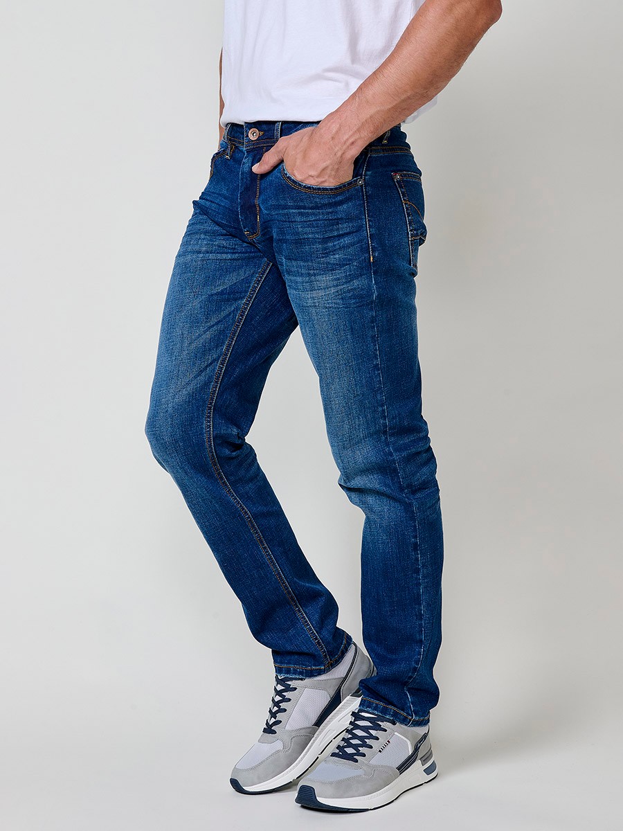 Pantalón jeans de hombre stretch regular fit