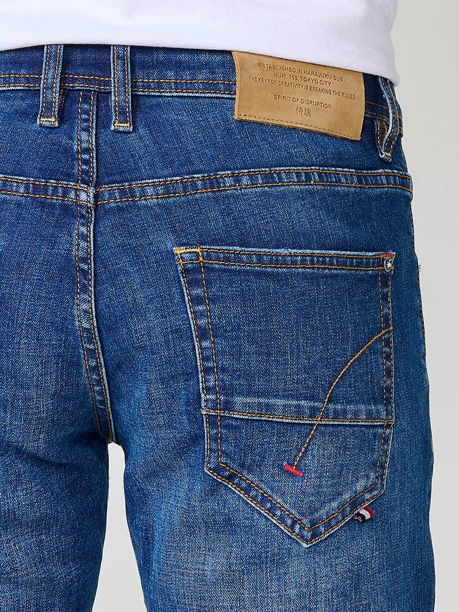 Pantalón jeans de hombre stretch regular fit